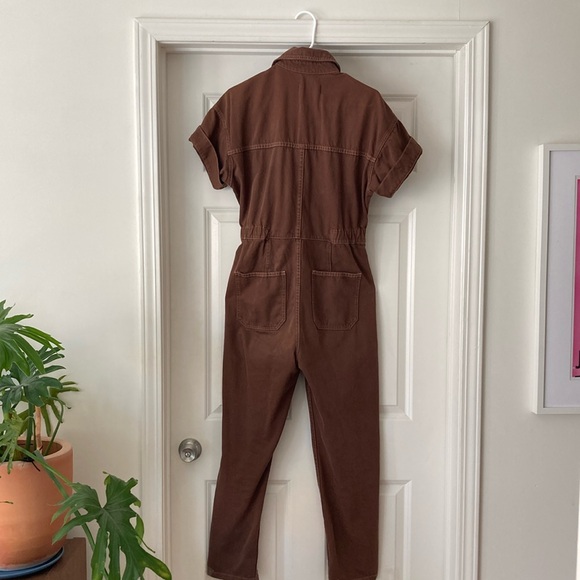 Free people brown jumpsuit - Picture 2 of 3